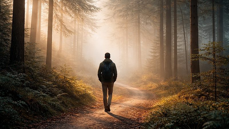 Metafora zdraví jako celoživotní cesty a postupného procesu v přírodě