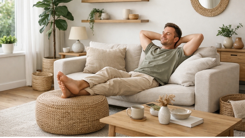 Útulný a klidný domov podporující každodenní pohodu